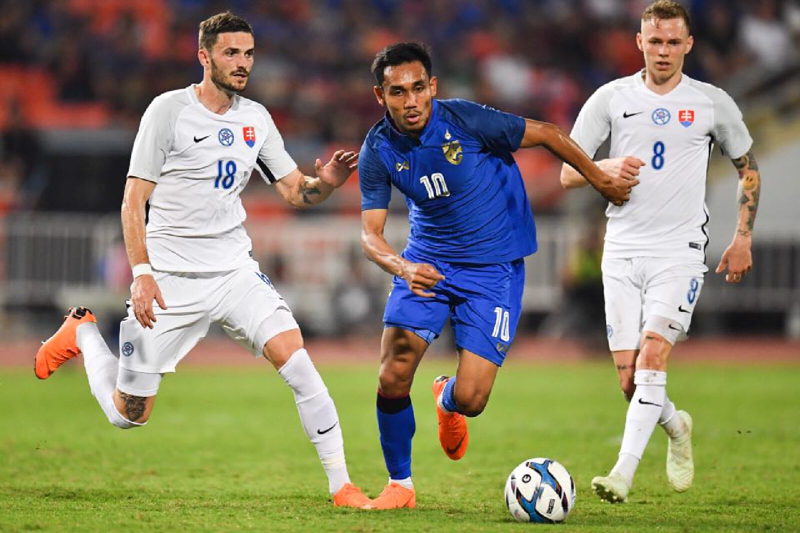 เกือบมีฮึด! ไทย ไล่ไม่ทันพ่ายสโลวัค 2-3 ชวดแชมป์คิงส์ คัพ