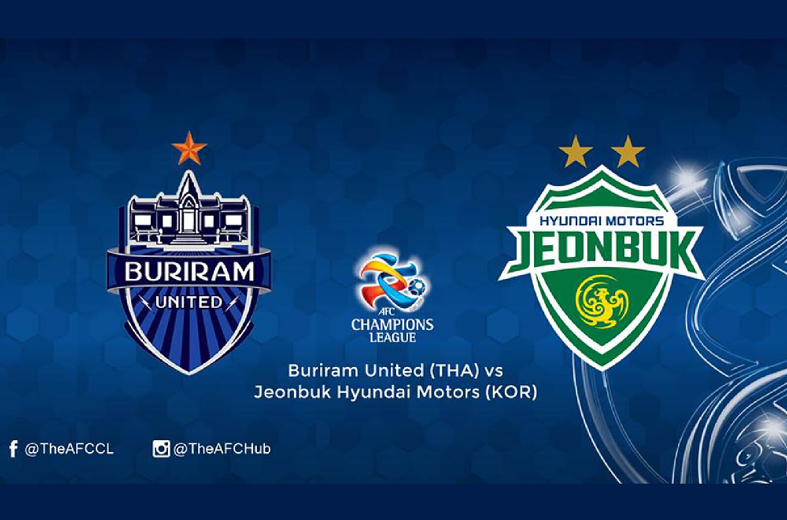 ไม่พลิก! บุรีรัมย์ เจอ ชุนบุค รอบ 16 ทีม ACL นัดแรกหวด 8 พ.ค.นี้