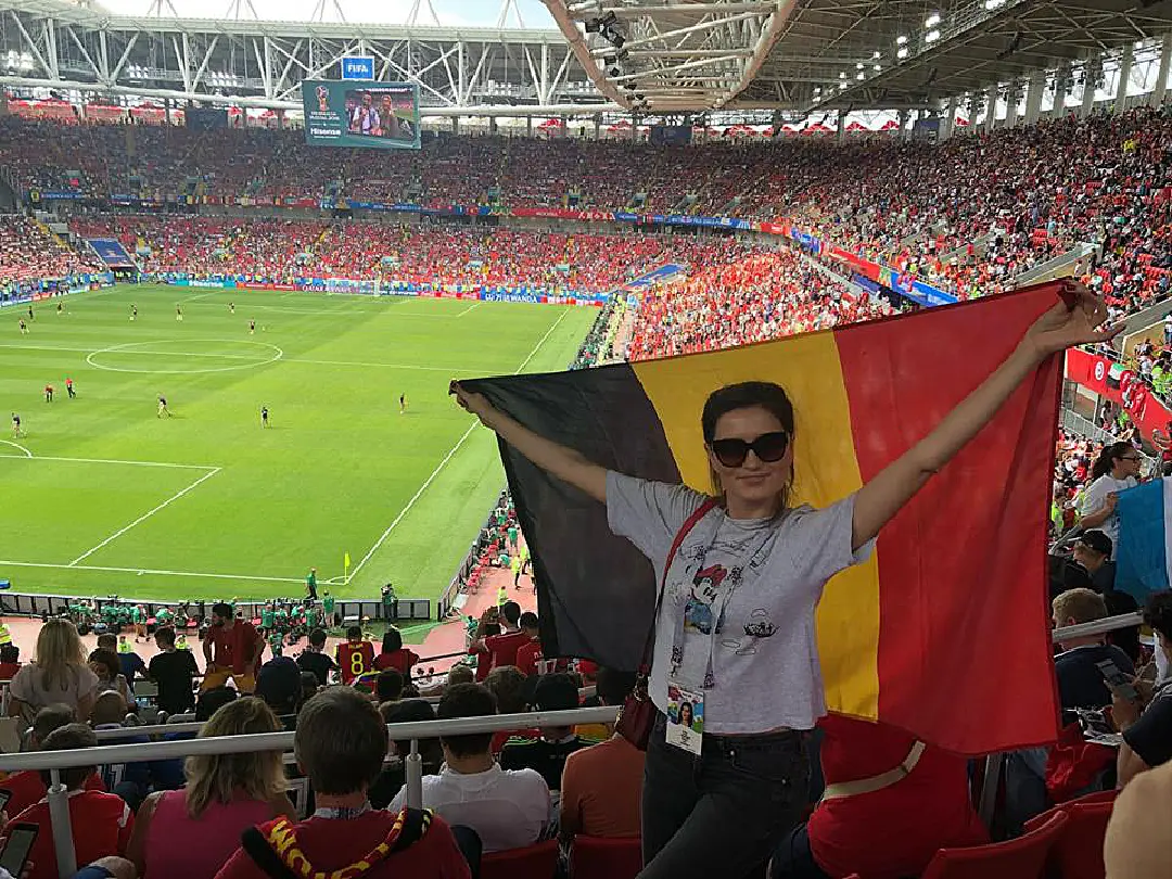 สีสันขอบสนาม ! ส่องบรรยากาศหน้าสนามเกม เบลเยี่ยม ถลุง ตูนิเซีย 5-2