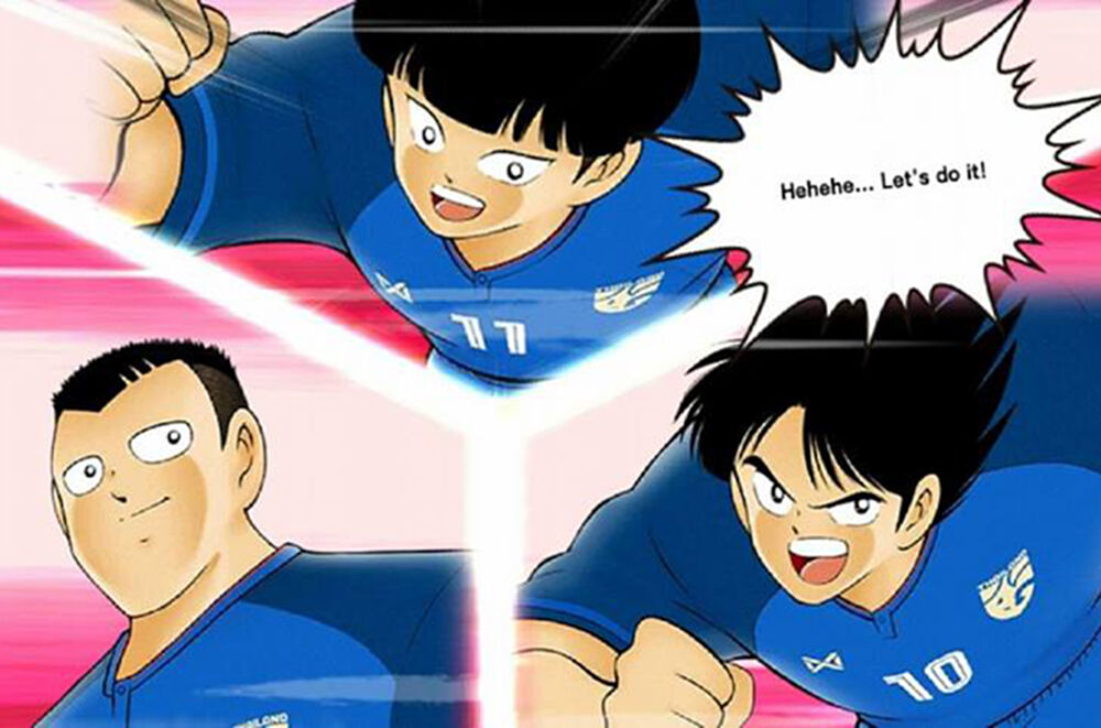 อย่างเหมือน!! “ซึบาสะดรีมทีม” เพิ่มเสื้อช้างศึกลงเกมมือถือ