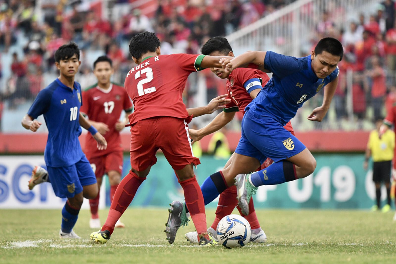 ไล่ไม่ทัน! ช้างศึก19 ปีพ่ายอินโด 1-2 จบที่4ชิงแชมป์อาเซียน