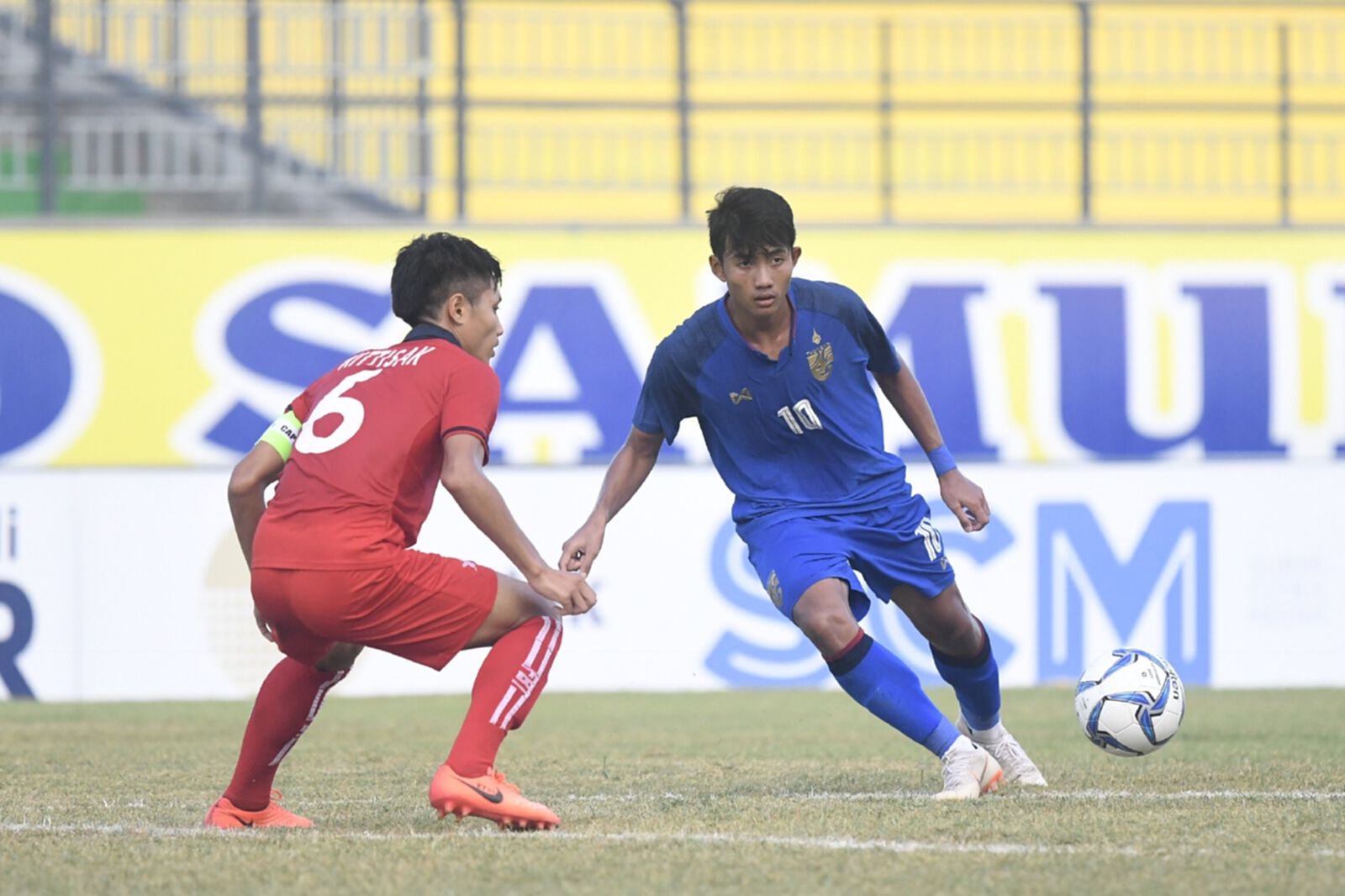 ศุภณัฏฐ์ยิงได้! ช้างศึกคืนฟอร์มลาว 3 เม็ด ยู-19อาเซียน