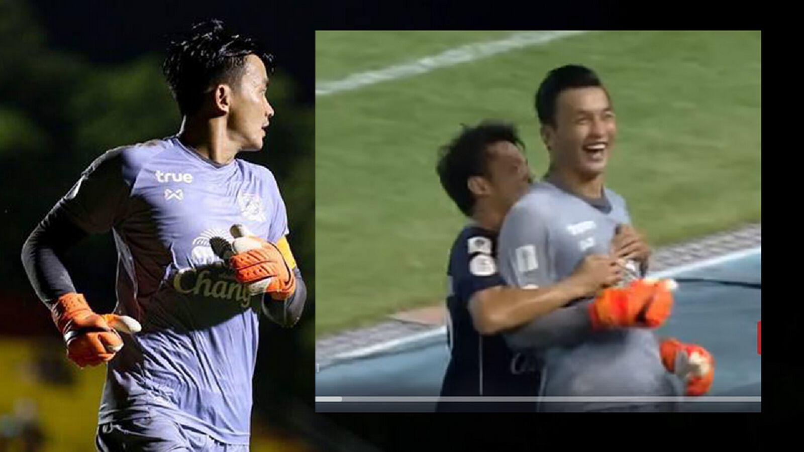 เยดดดเขร้!! นี่มัน Hand Of God ชัดๆ ชมคลิปจังหวะ สินทวีชัย ขึ้นมาทำประตู