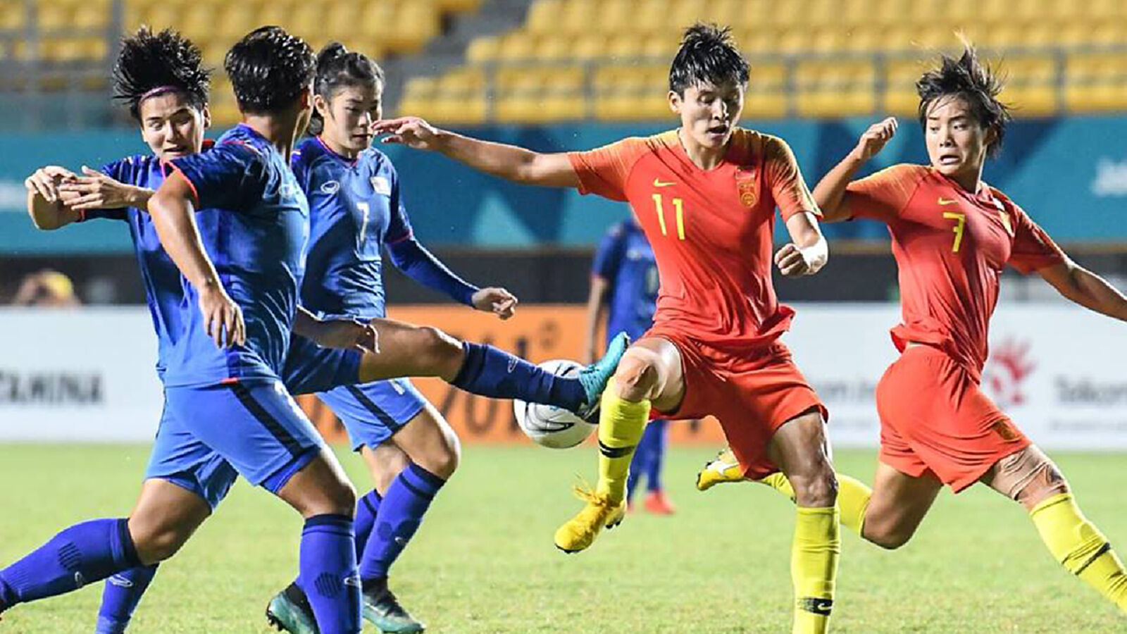 เต็มที่แล้ว!!! ชบาแก้วพ่ายจีน 5-0 ตกรอบ 8 ทีม อชก.