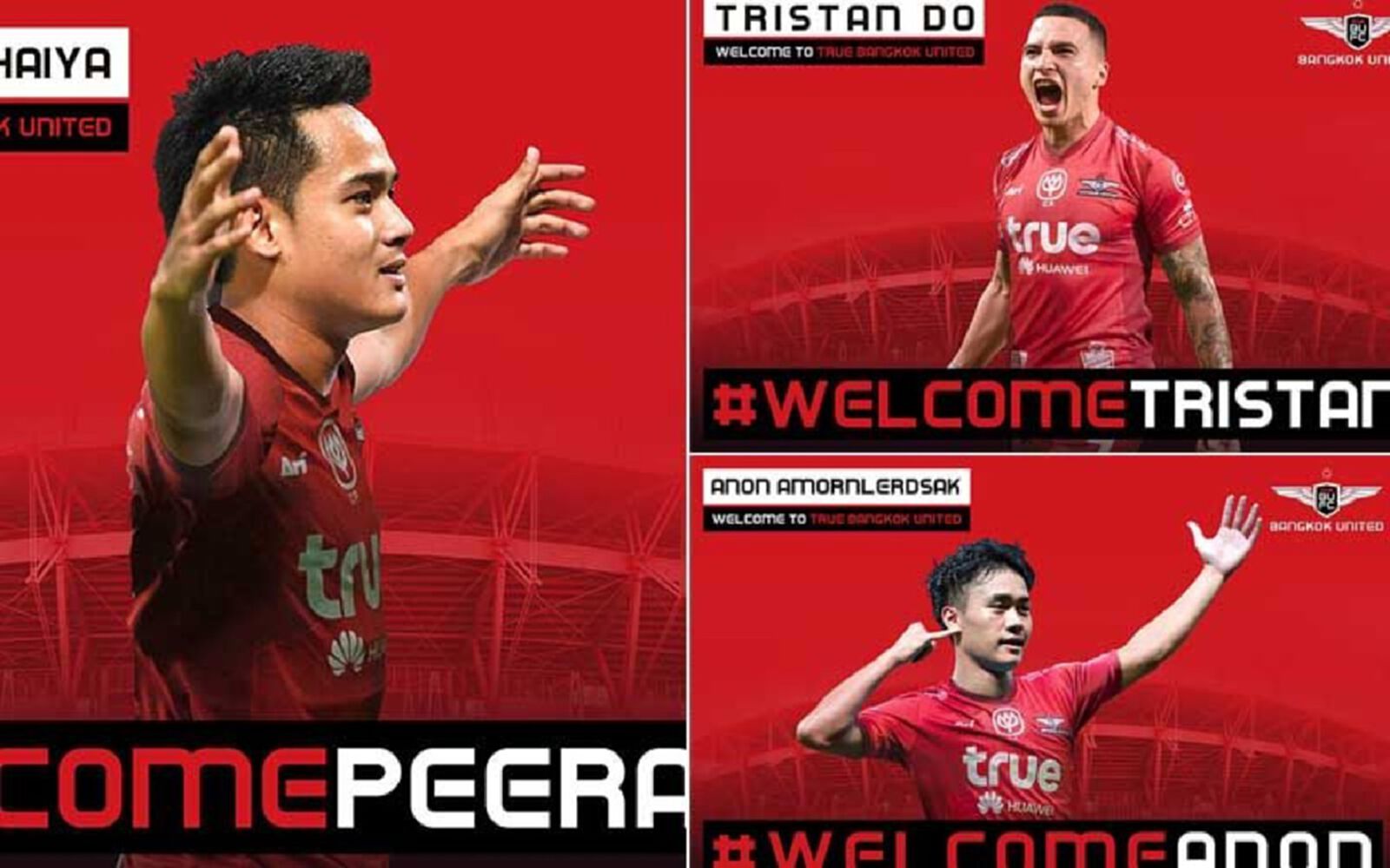 มาตามนัด! แข้งเทพเปิดตัว 3 แข้งใหม่"โด-บาส-อานนท์"