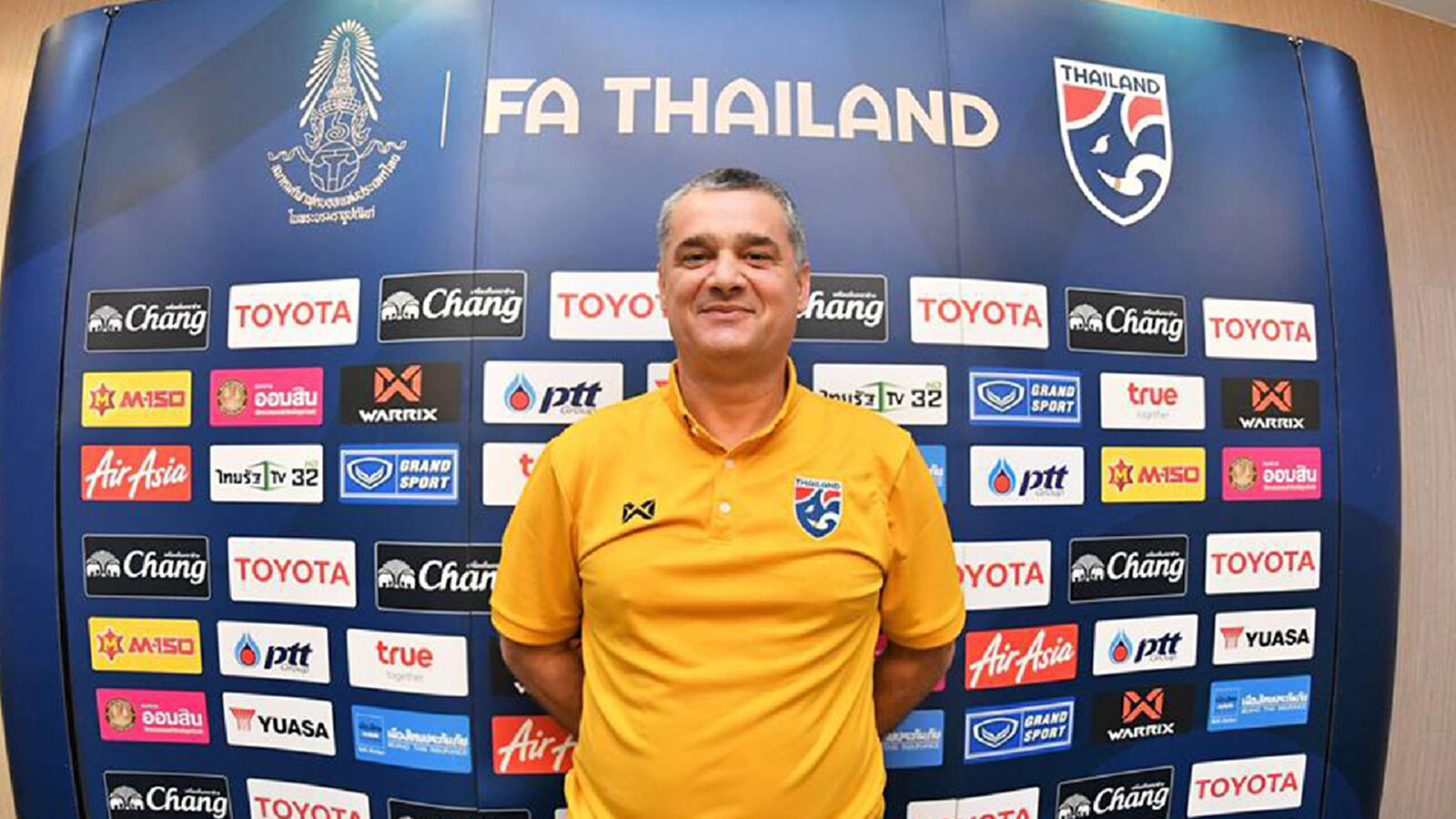 เคยดูแลวิดิช!! ส.บอลแต่งตั้งนักกายภาพทีมชาติไทยคนใหม่