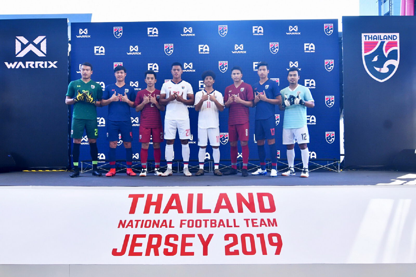 เปิดตัวชุดใหม่ทีมช้างศึก ประเดิมเอเชี่ยน คัพ 2019