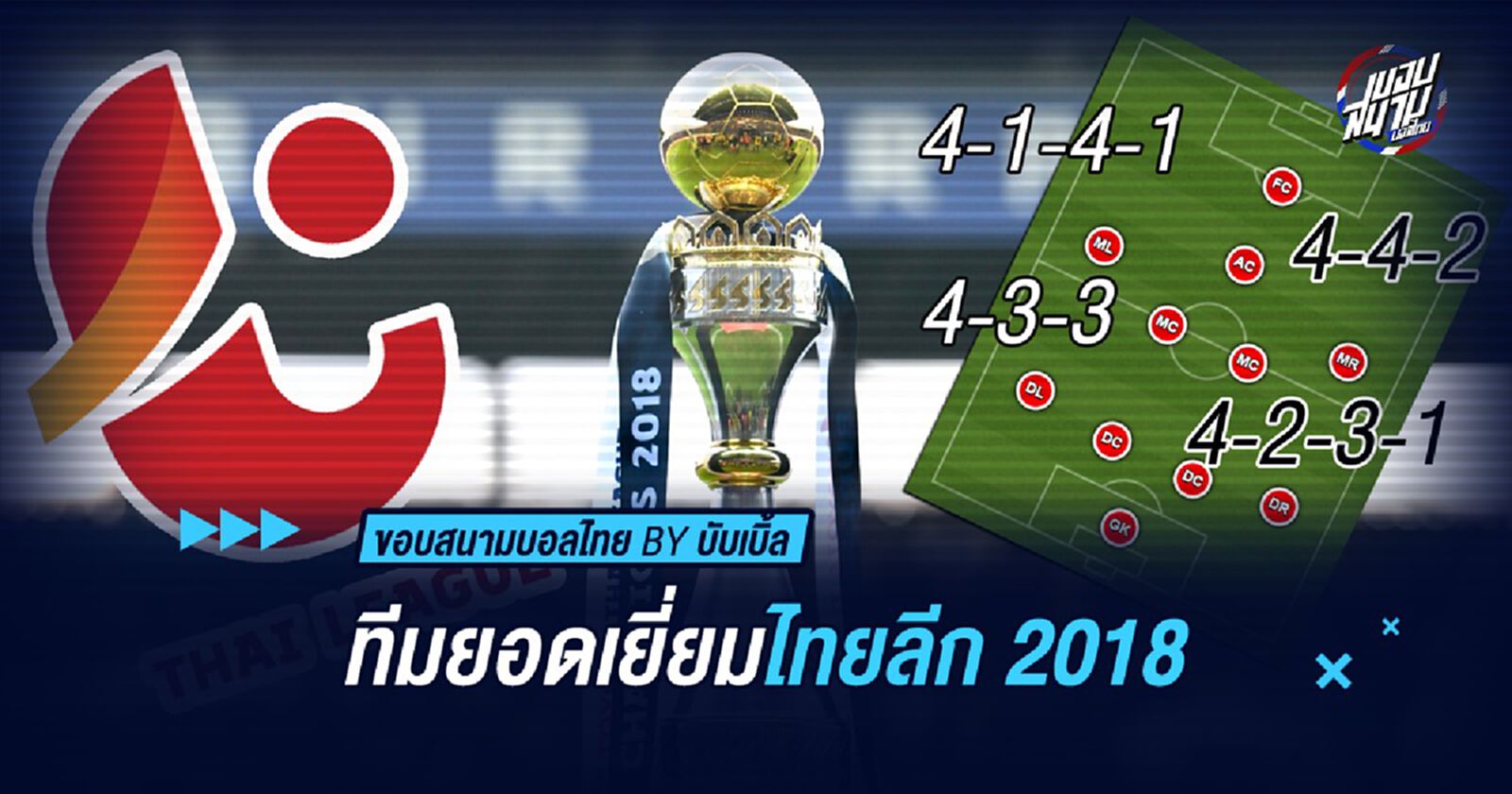 ทีมยอดเยี่ยมไทยลีก 2018 ? ทีมยอดเยี่ยมไทยลีก 2018 ?