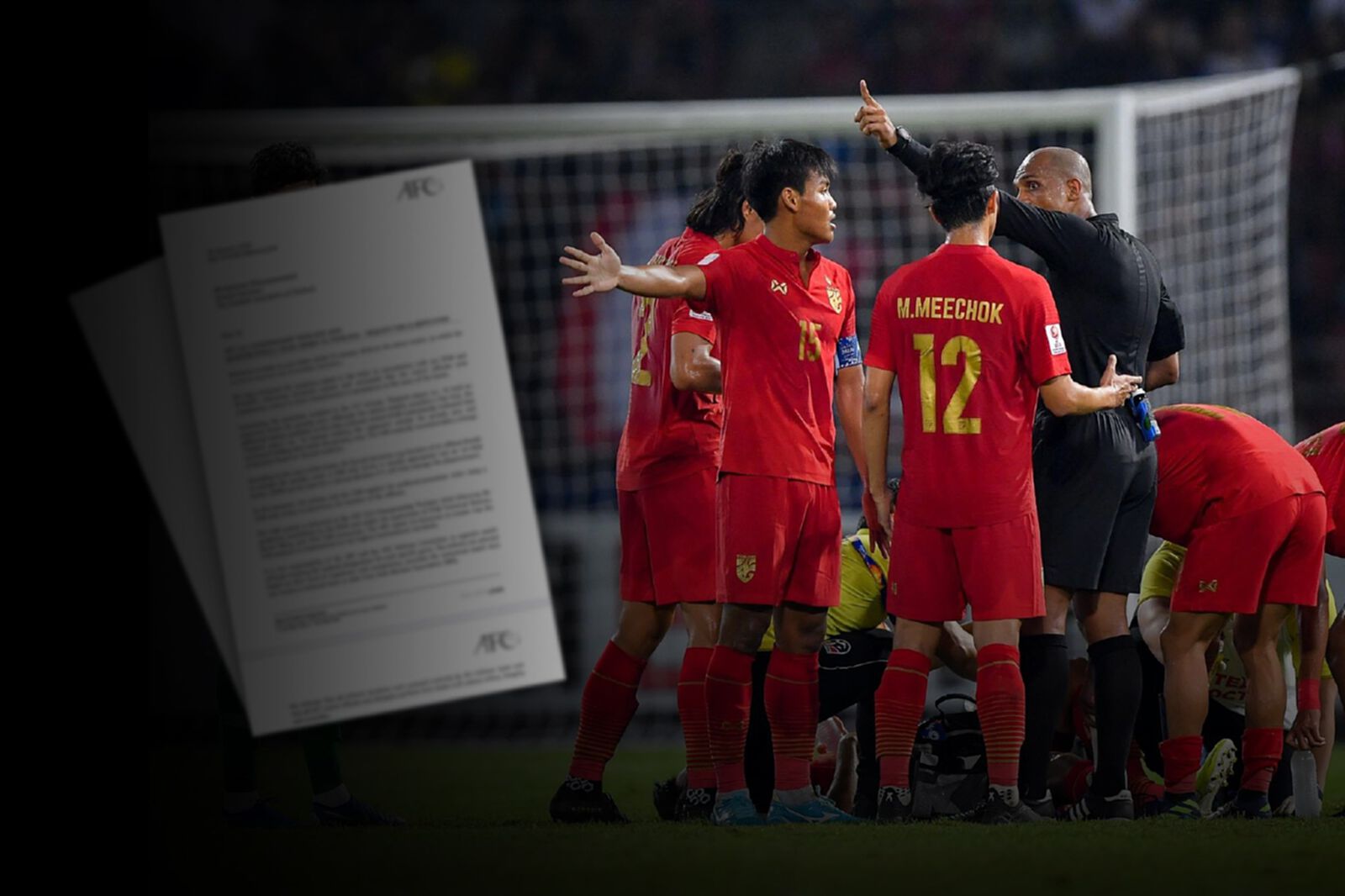 AFC ส่งหนังสื้อชี้แจงการตัดสิน เกมชิงแชมป์เอเชีย U23 คู่ ไทย-ซาอุฯ AFC ส่งหนังสื้อชี้แจงการตัดสิน เกมชิงแชมป์เอเชีย U23 คู่ ไทย-ซาอุฯ