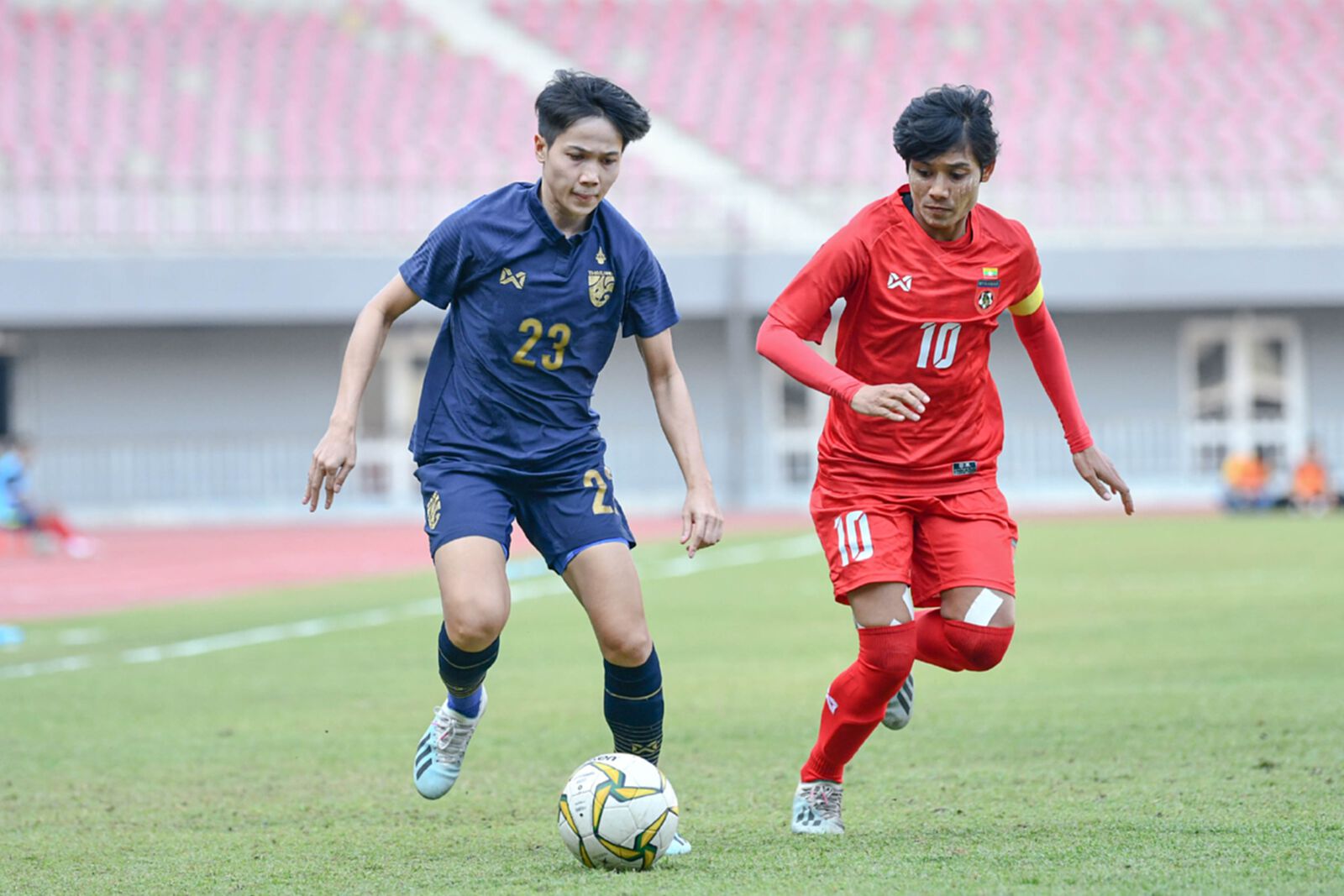 ชบาแก้ว ไล่เจ๊า เมียนมา 1-1 ส่งท้ายก่อนลุยคัดโอลิมปิก ชบาแก้ว ไล่เจ๊า เมียนมา 1-1 ส่งท้ายก่อนลุยคัดโอลิมปิก