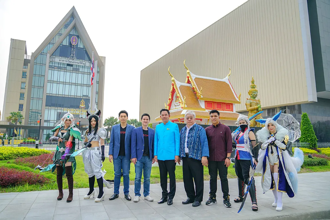 การีนา-กระทรวงวัฒนธรรมนำ”ผีตาโขน”บุกRoV  แพร่อัตลักษณ์ไทยสู่คนรุ่นใหม่ผ่านดิจิทัลเอ็นเตอร์เทนเมนต์