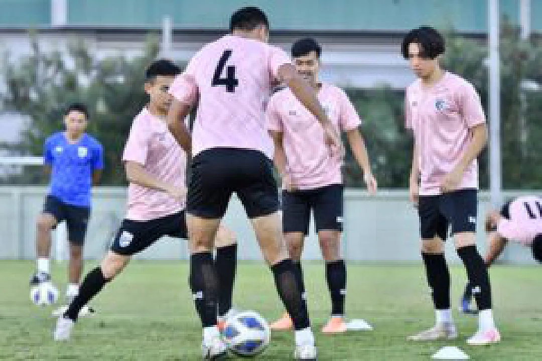 ช้างศึก U23 ซ้อมครั้งสุดท้ายก่อนเจอบาห์เรน, นิชิโนะแย้มมี 11 ตัวจริงในใจแล้ว