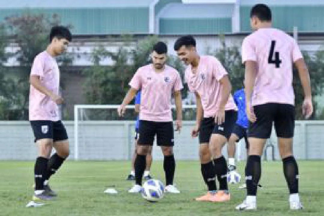 ช้างศึก U23 ซ้อมครั้งสุดท้ายก่อนเจอบาห์เรน, นิชิโนะแย้มมี 11 ตัวจริงในใจแล้ว