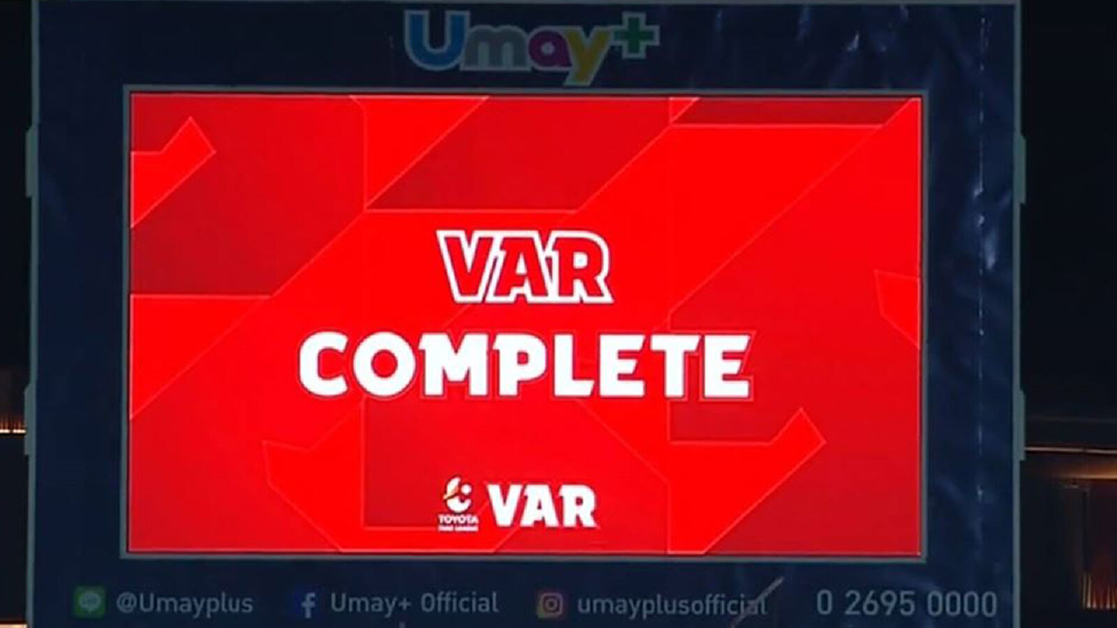 อดครึ่งนึง!! 4 คู่ผู้โชคดีได้ใช้ VAR เกมไทยลีกมิดวีค