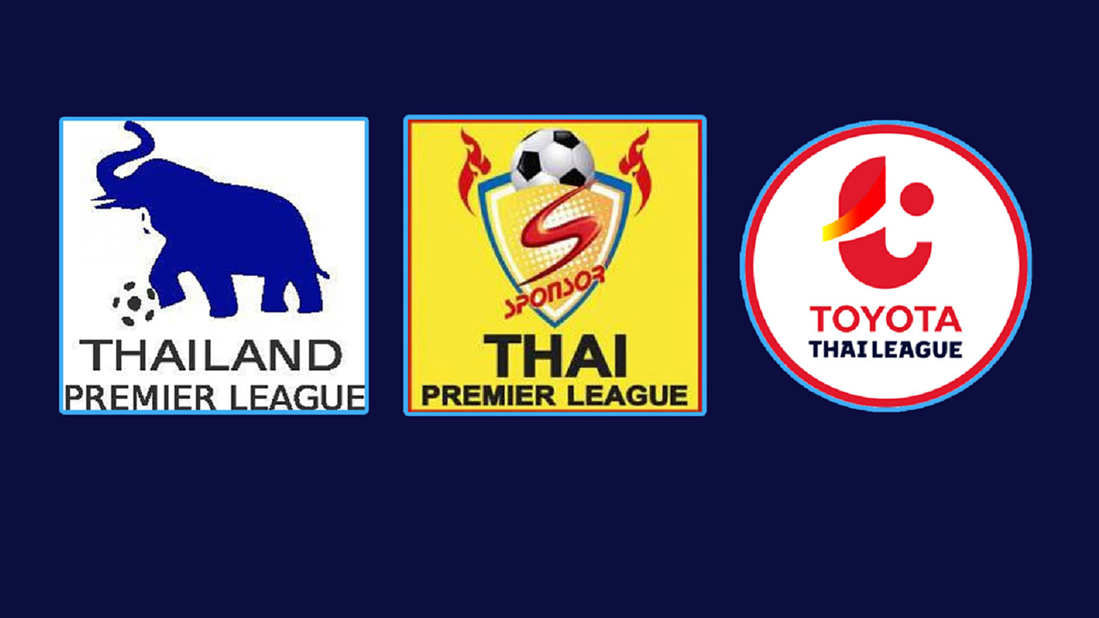 ย้อนอดีต!! ดูวิวัฒนาการ "โลโก้ไทยลีก" ตั้งแต่เริ่มต้นจนถึงปัจจุบัน