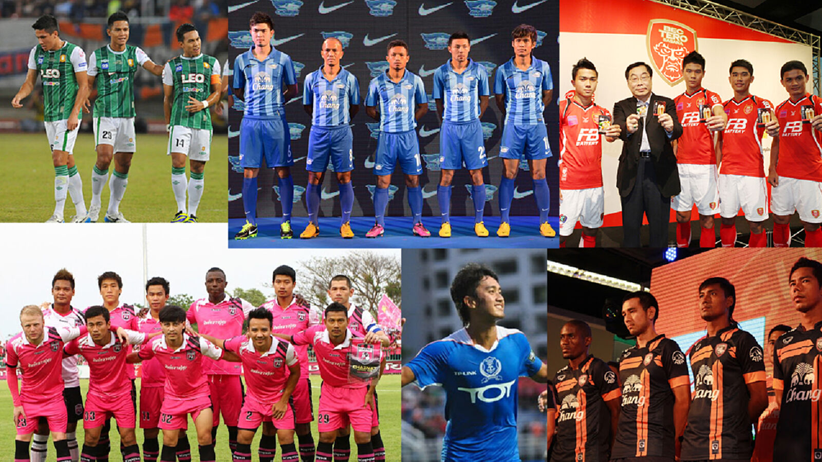 รำลึกความหลังกับ 18 ชุดเหย้าไทยพรีเมียร์ลีก ฤดูกาล 2013