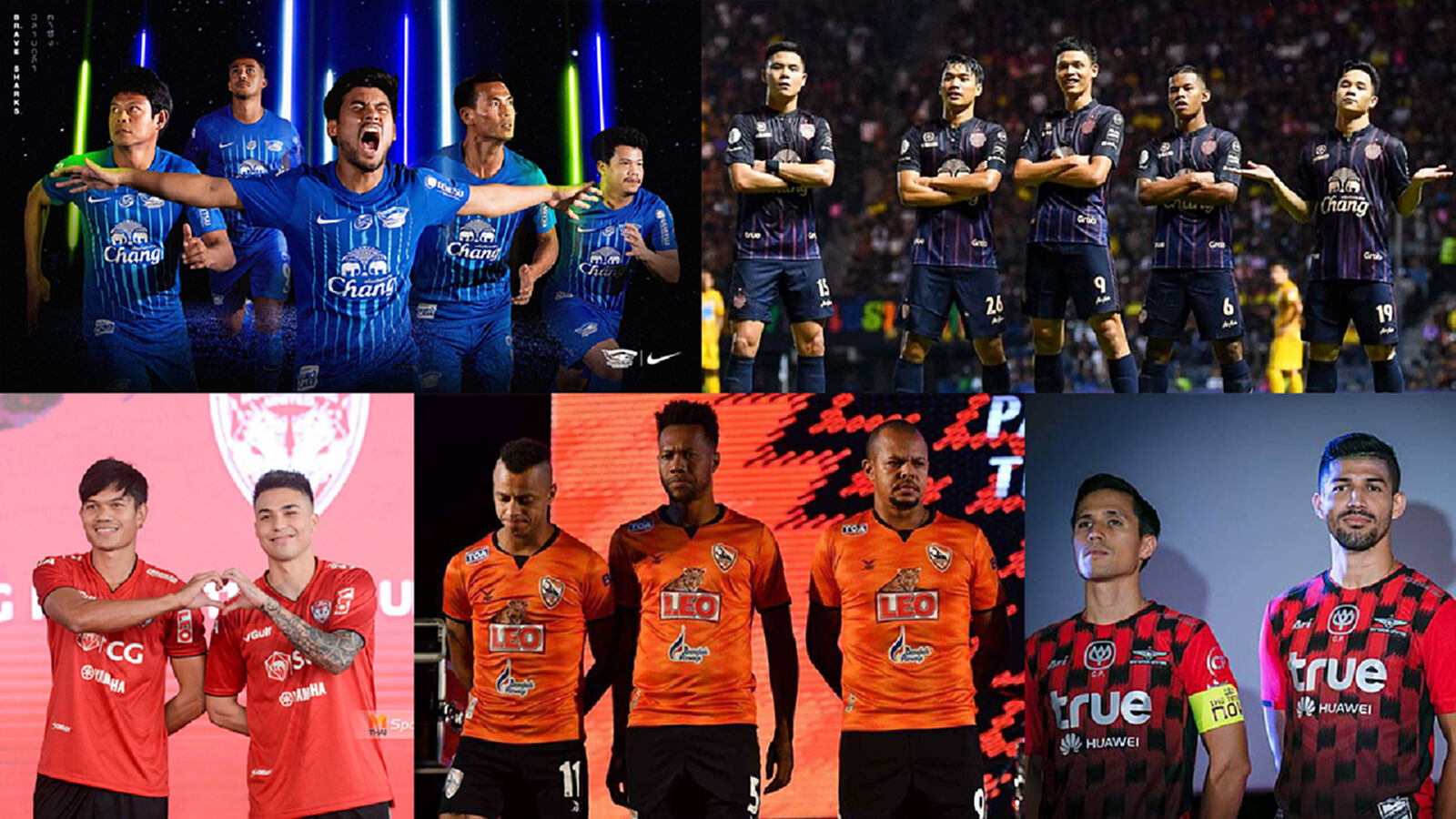 ย้อนอดีตบอลไทย!! กับ 16 ชุดเหย้าของสโมสรไทยลีก ซีซั่น 2019