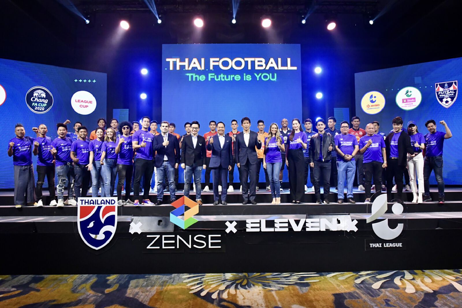 ZENSE ประกาศศักดาคว้าลิขสิทธิ์บอลไทยทุกชุด ทุกรายการ 8 ปีเต็ม