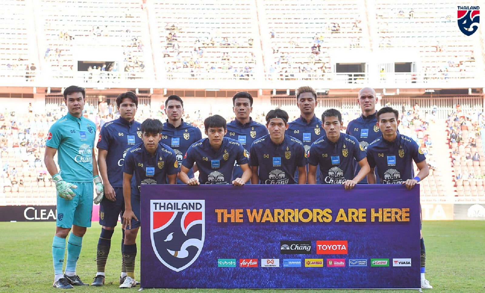 ทีมชาติไทย รั้งอันดับ 111 ของโลก ส่งท้ายปี 2020