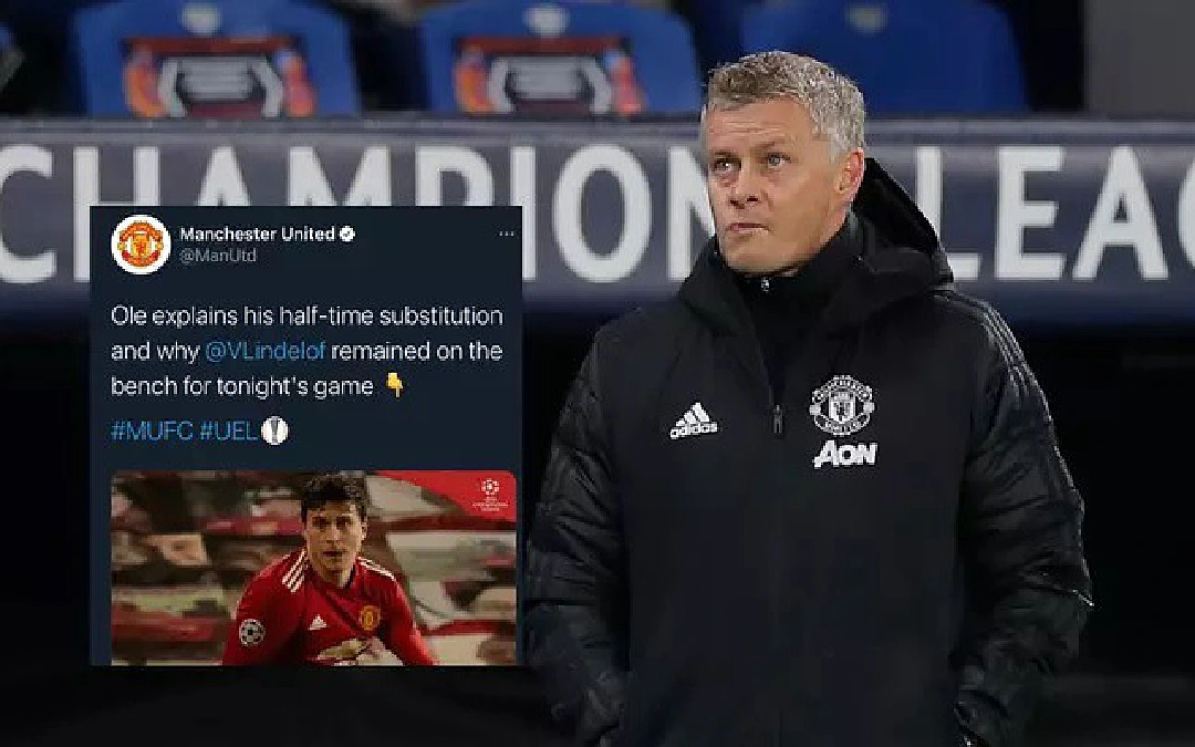 ซ้อมไว้ปีหน้า? แอดมินผี พลาดท่า ใช้แฮชแท็ก UEL แทนที่จะเป็น UCL (รูป)