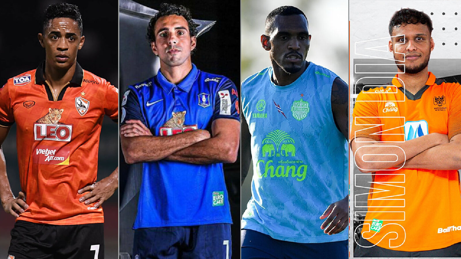เช็กรายชื่อโควต้าต่างชาติ 16 สโมสรไทยลีก เลก 2