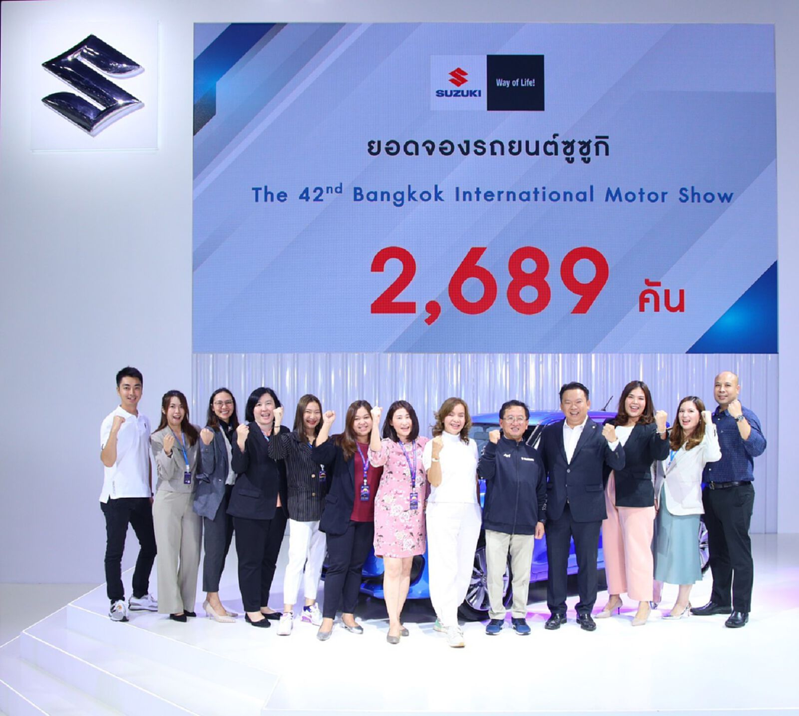 “NEW SUZUKI SWIFT” และ “XL7” ร้อนแรง ยอดจองมอเตอร์โชว์ 2,689 คัน