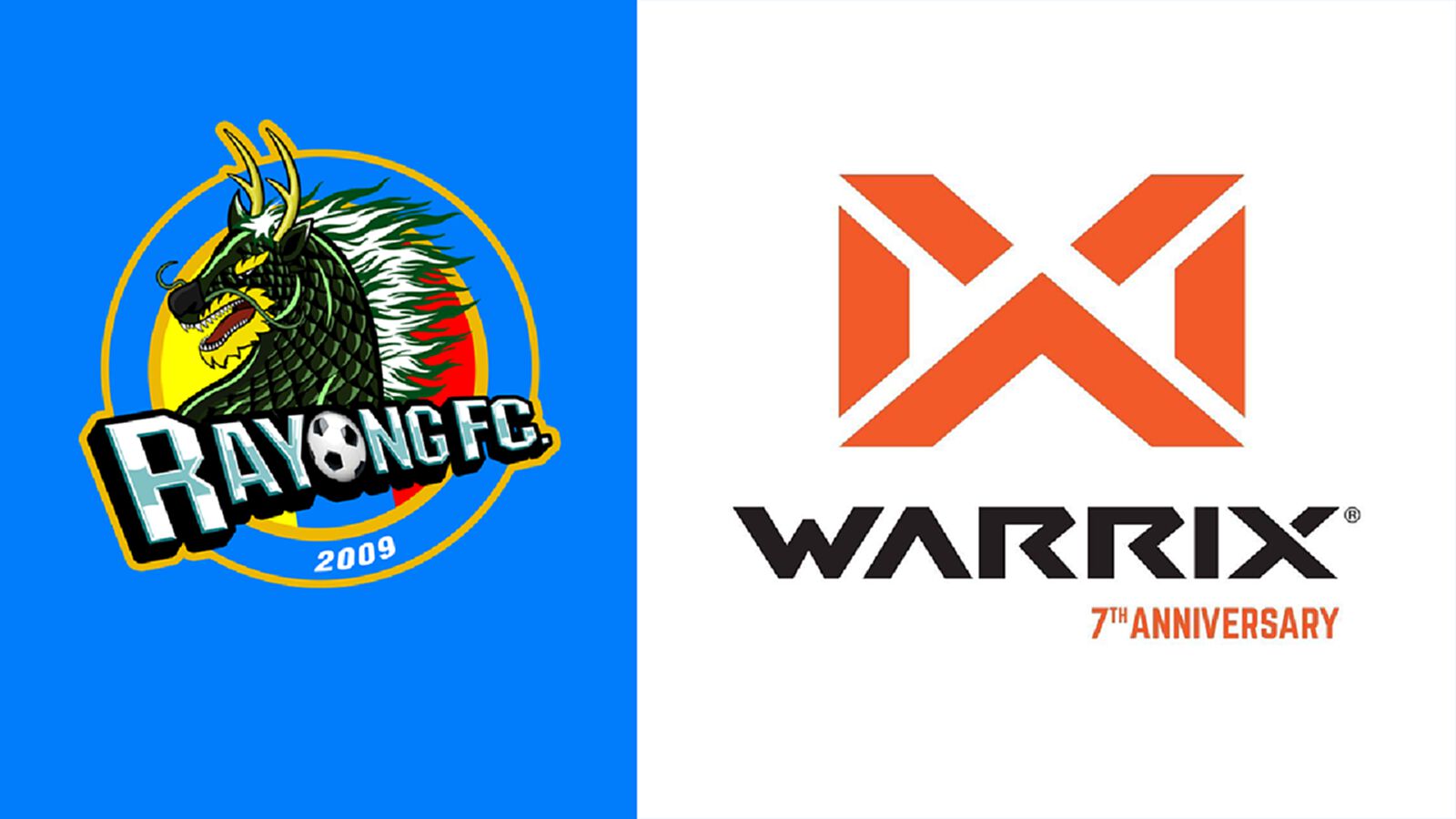 ระยอง ใช้เสื้อ Warrix อีกครั้งในรอบ 5 ปี สู้้ศึกไทยลีก 2