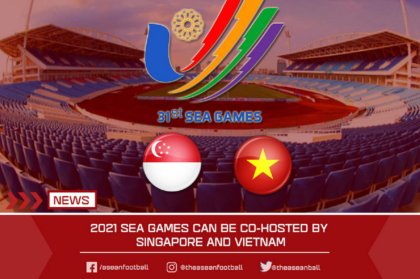 ซีเกมส์ ส่อเลื่อนจัดปีหน้า สิงคโปร์ เสนอเจ้าภาพร่วมเวียดนามจัดปีนี้ ซีเกมส์ ส่อเลื่อนจัดปีหน้า สิงคโปร์ เสนอเจ้าภาพร่วมเวียดนามจัดปีนี้