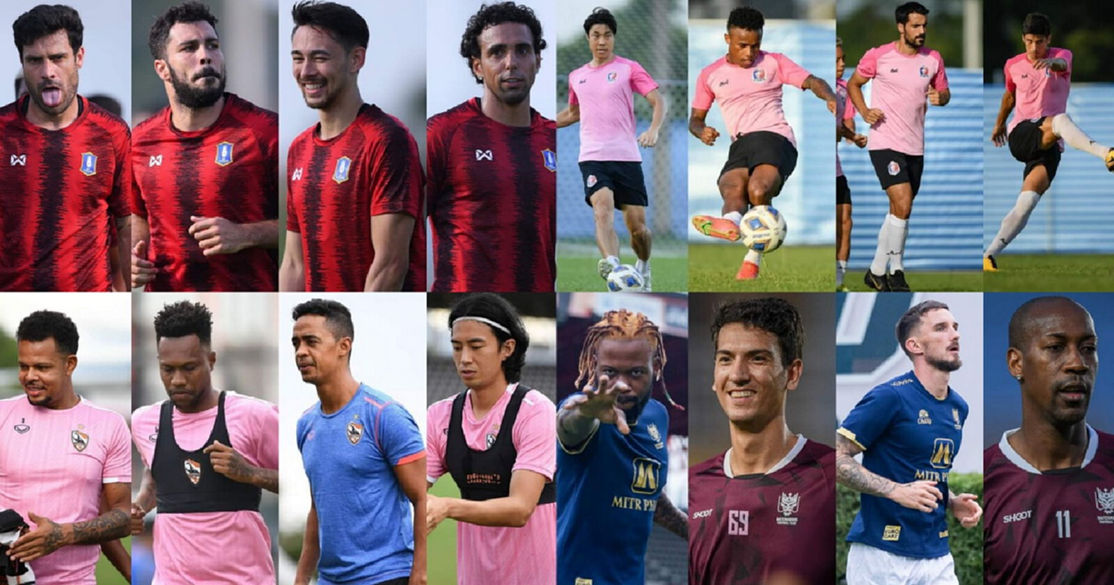 เช็กรายชื่อ 4 แข้งต่างชาติของ 4 สโมสรไทยลีกในถ้วยเอเชีย