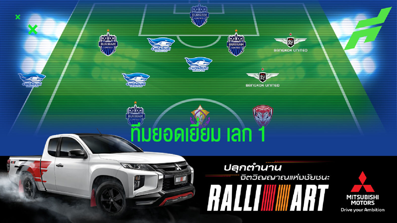 ขอบสนามบอลไทย จัดทัพทีมยอดเยี่ยมไทยลีก 2021/22 เลกแรก ขอบสนามบอลไทย จัดทัพทีมยอดเยี่ยมไทยลีก 2021/22 เลกแรก
