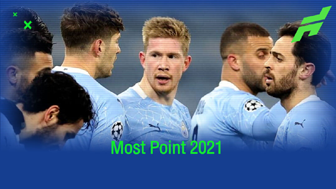 แมนฯ ซิตี้ ที่ 1 ! สโมสรอังกฤษ โกยแต้มมากสุดปี 2021