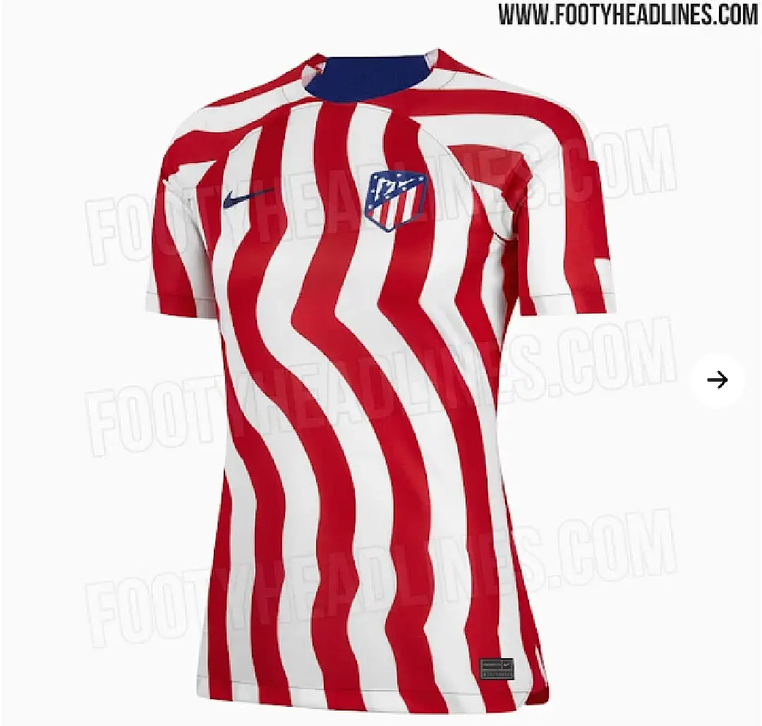 สวยไหม? ภาพหลุดชุดแข่งเหย้าของ แอต.มาดริด ในซีซั่น 2022-23