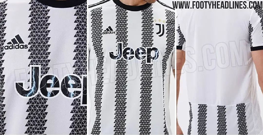 เน้นลวดลาย! ภาพหลุดชุดแข่งเหย้าของ ยูเวนตุส ที่จะใช้สวมใส่ในซีซั่น 2022-23