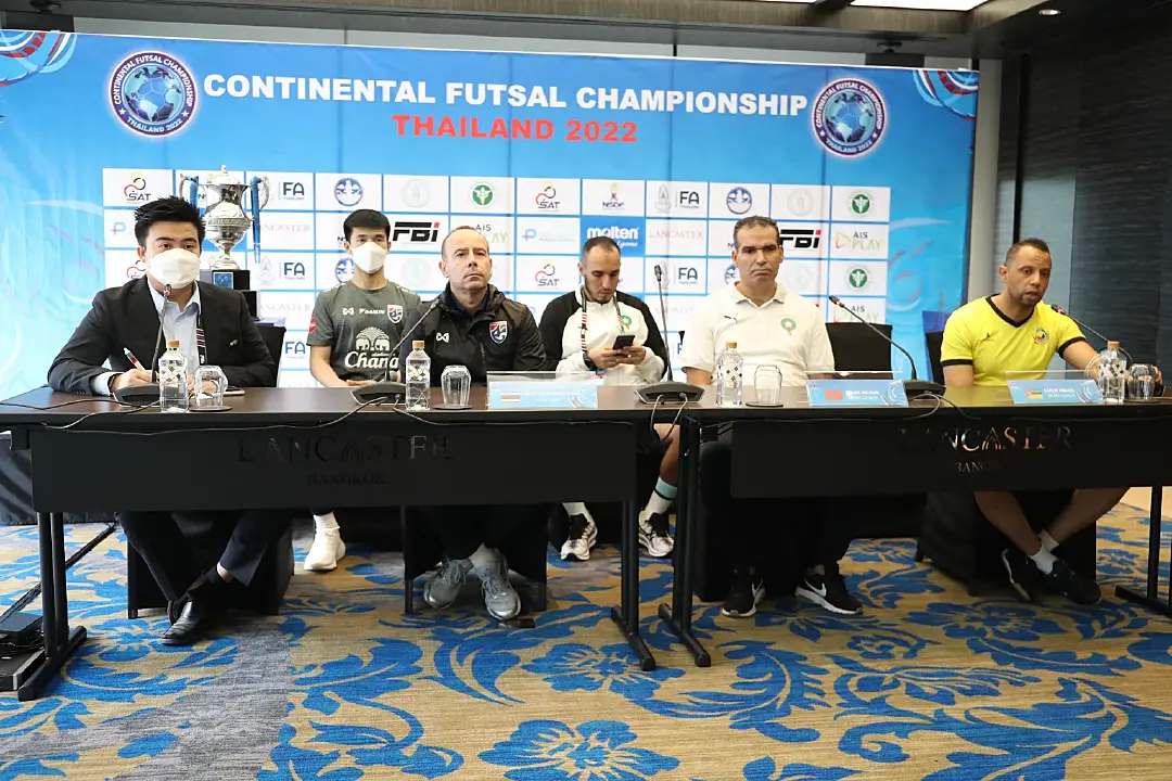 เปิดฉากฟุตซอล CONTINENTAL FUTSAL CHAMPIONSHIP THAILAND 2022 วันอาทิตย์นี้