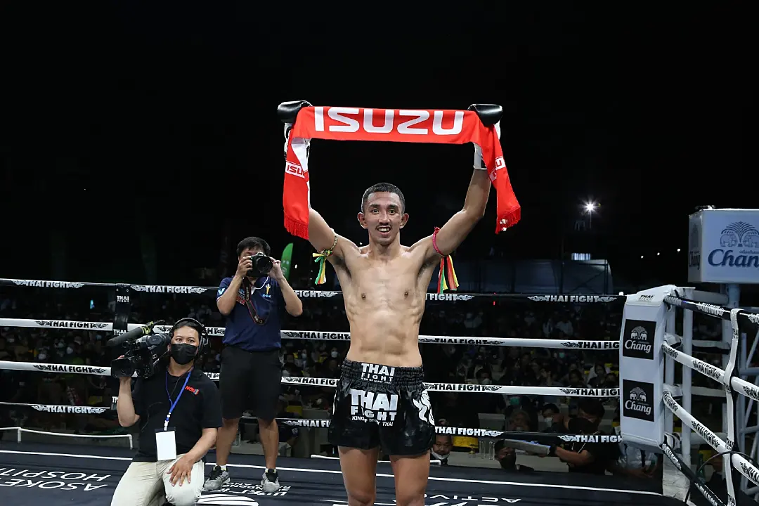 อีซูซุส่ง เพชรธงชัย ที.บี.เอ็ม.ยิม คว้าชัยในศึก “THAI FIGHT 2022” รอบแรก