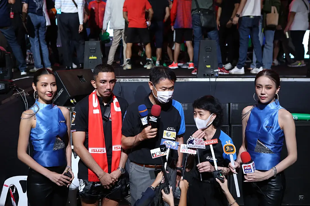 อีซูซุส่ง เพชรธงชัย ที.บี.เอ็ม.ยิม คว้าชัยในศึก “THAI FIGHT 2022” รอบแรก