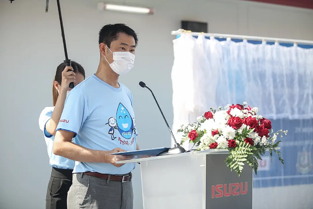 อีซูซุ มอบโครงการ “อีซูซุให้น้ำ...เพื่อชีวิต” แก่ ร.ร.บ้านบ่อแก้ว กำแพงเพชร