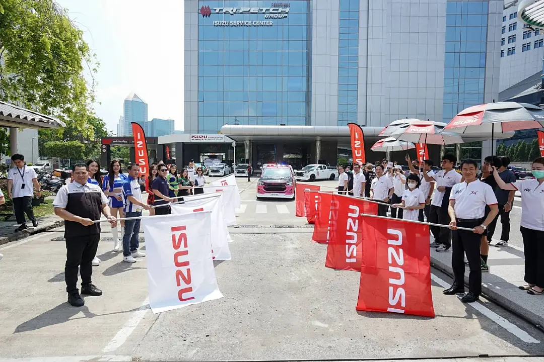 อีซูซุท้าประลองความเร็วในการแข่งขันรถยนต์ทางเรียบ ISUZU ONE MAKE RACE 2024