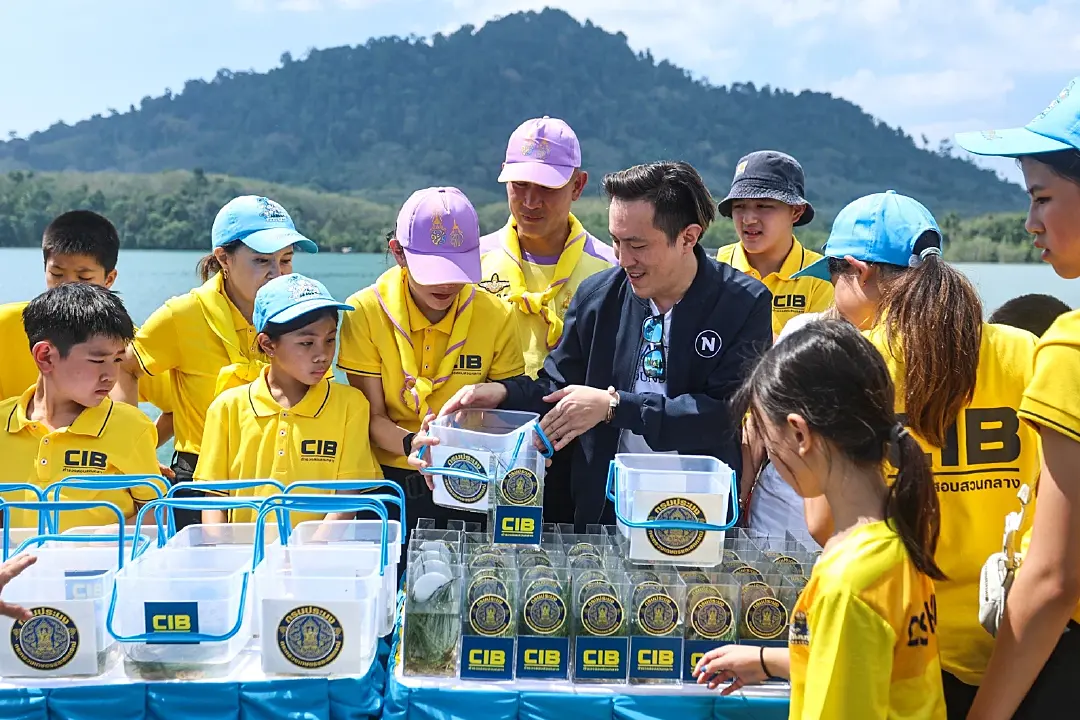 มูลนิธิเนชั่น ร่วมกับ ตำรวจสอบสวนกลาง (CIB) ลงพื้นที่พัฒนาชุมชนเกาะลิบง จ.ตรัง