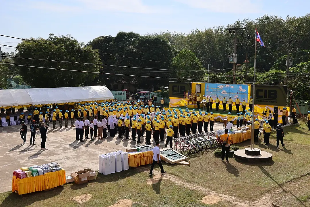 มูลนิธิเนชั่น ร่วมกับ ตำรวจสอบสวนกลาง (CIB) ลงพื้นที่พัฒนาชุมชนเกาะลิบง จ.ตรัง