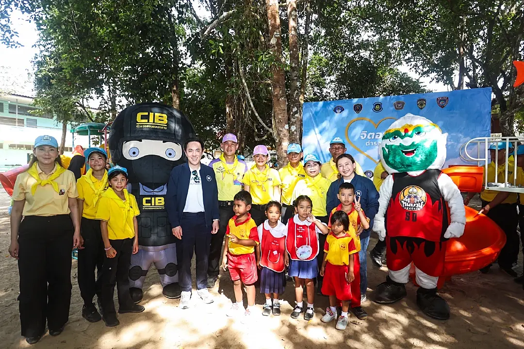 มูลนิธิเนชั่น ร่วมกับ ตำรวจสอบสวนกลาง (CIB) ลงพื้นที่พัฒนาชุมชนเกาะลิบง จ.ตรัง