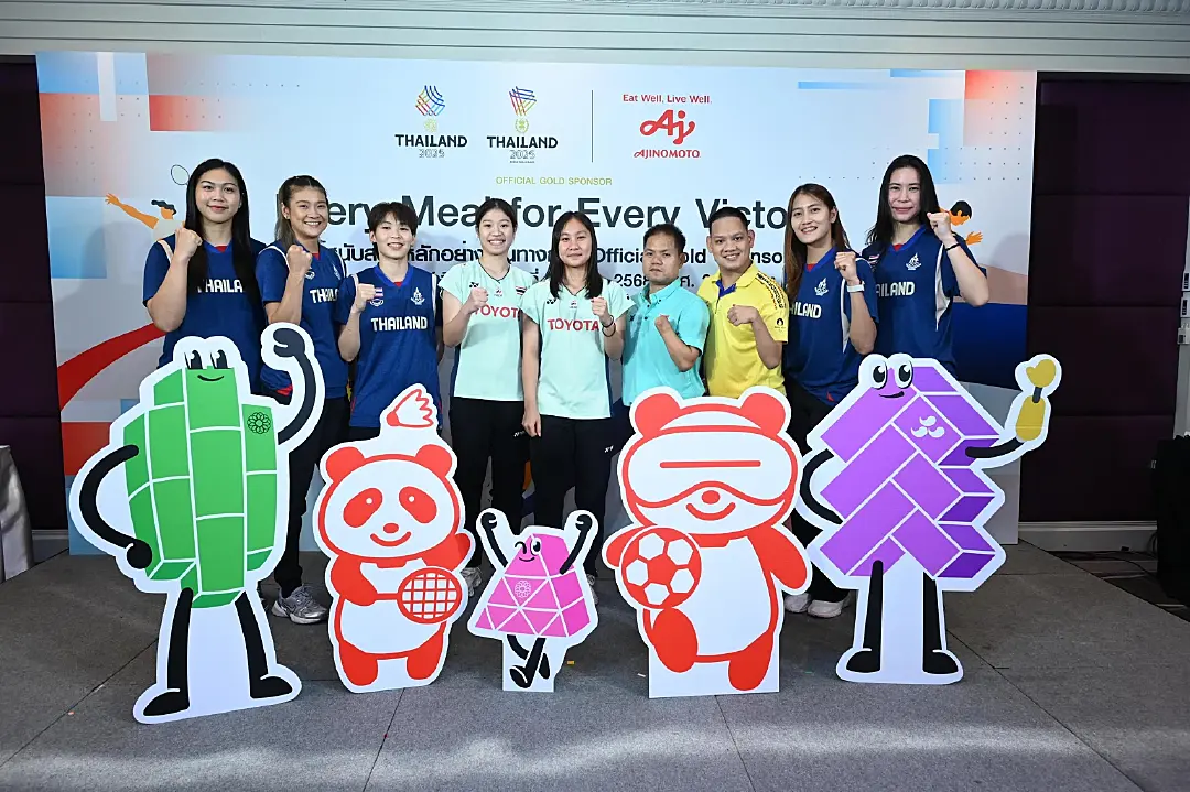 อายิโนะโมะโต๊ะ สนับสนุนศึก ซีเกมส์-อาเซียนพาราเกมส์ 2025