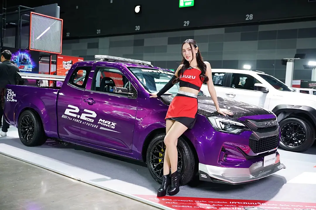 อีซูซุยกทัพรถแต่งเสริมหล่อหลากสไตล์ในงาน Bangkok Auto Salon 2025