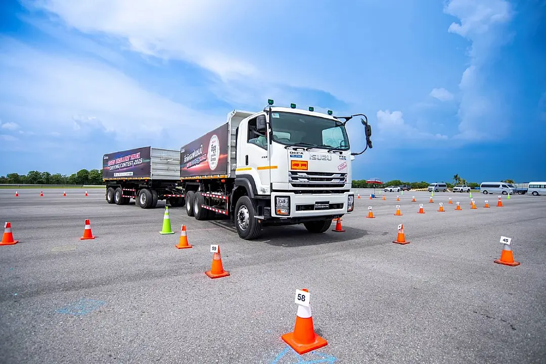 อีซูซุ ผนึกกรมการขนส่งฯ จัดศึกคิงออฟแชมป์ ISUZU EURO 5 MAX ชิงรางวัลรวม 1 ล้านบาท