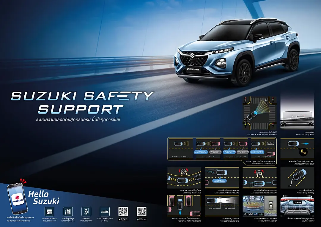 SUZUKI เปิดตัว ALL NEW SUZUKI FRONX ราคาเริ่มต้น 689,000 บาท