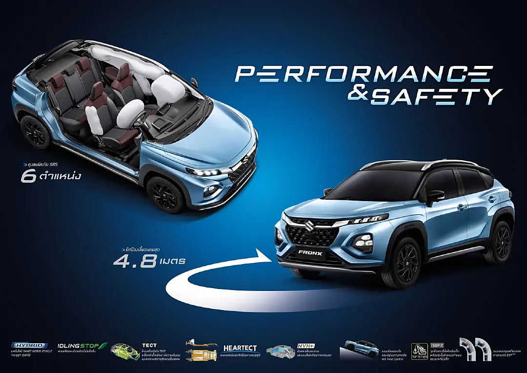 SUZUKI เปิดตัว ALL NEW SUZUKI FRONX ราคาเริ่มต้น 689,000 บาท
