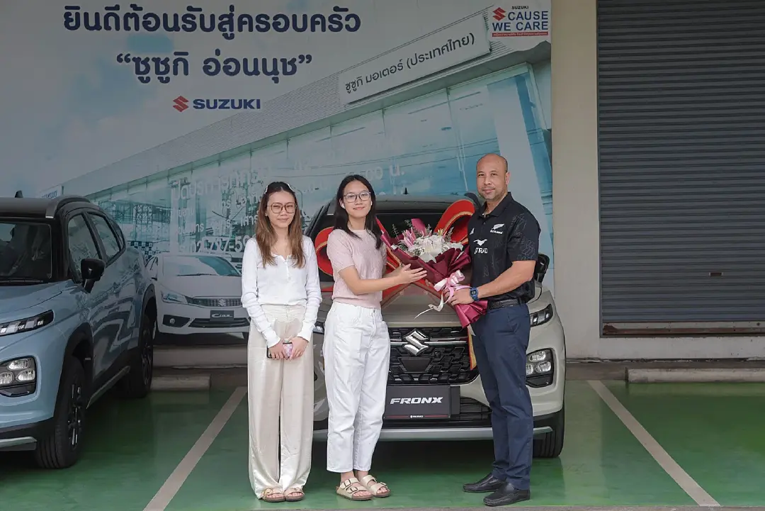 ALL NEW SUZUKI FRONX เริ่มส่งมอบถึงมือลูกค้ากลุ่มแรก