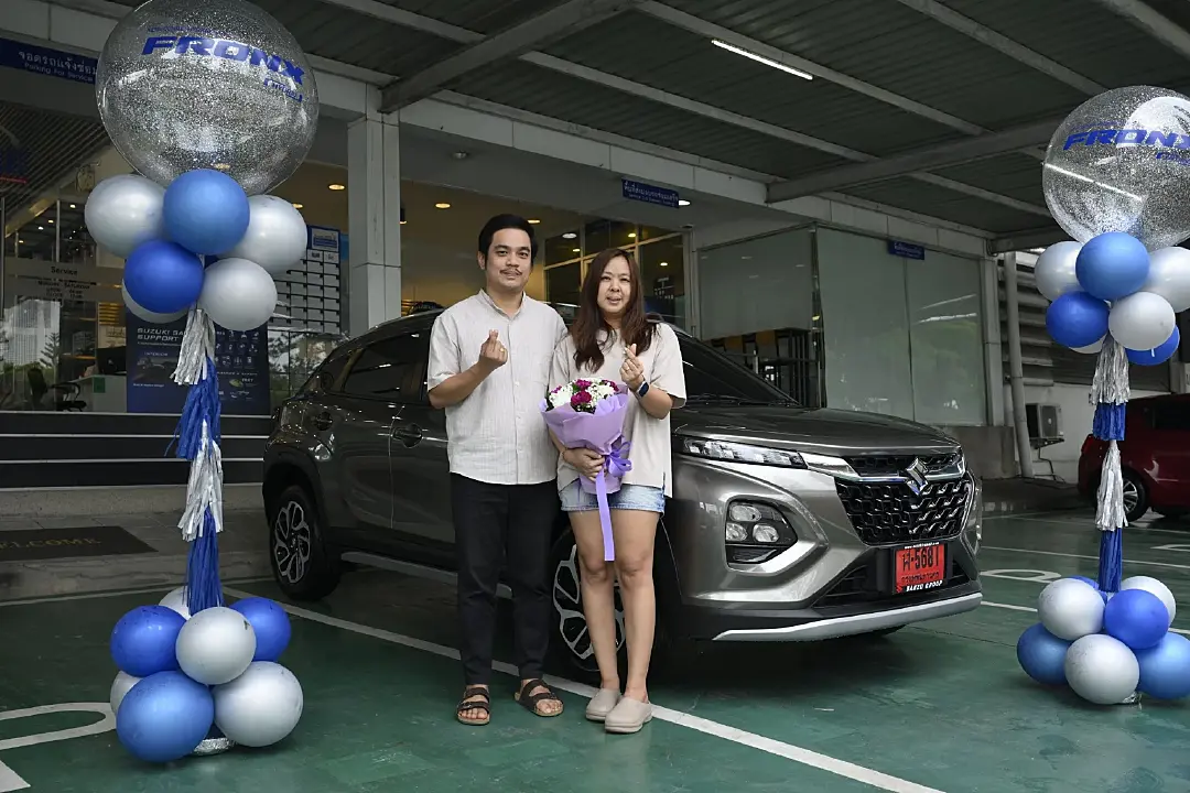 ALL NEW SUZUKI FRONX เริ่มส่งมอบถึงมือลูกค้ากลุ่มแรก