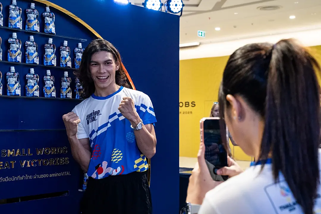 โอ๊ต-จิมมี่-น้ำผึ้ง นำทัพแฟนกีฬา “ชนะใจตัวเอง” ไปกับ แคมเปญ You Are The Medal โดยอะมิโนไวทัล