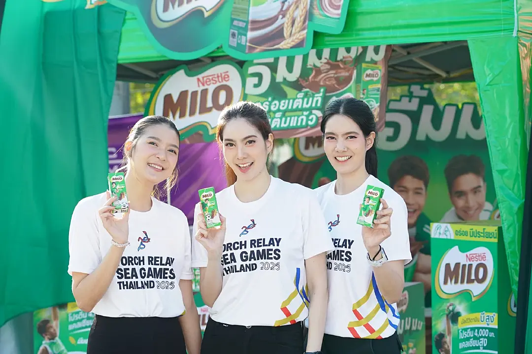 ไมโลจุดพลังเชียร์ไทย ส่งต่อแรงบันดาลใจแห่งกีฬาในฐานะผู้สนับสนุนซีเกมส์ ครั้งที่ 33